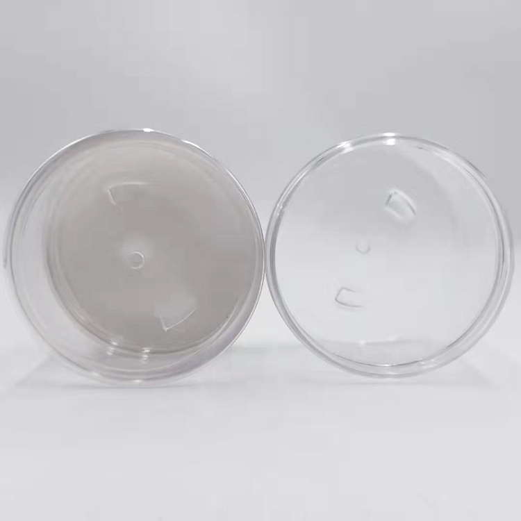 250g PET clear cosmetic jars