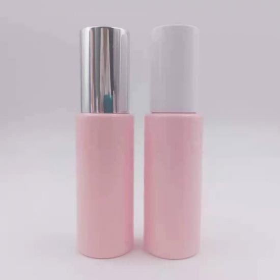 Pink 60ml Bottles with Pump Container